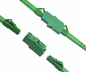 Preview: 5x LWL Adapter LC/APC Buchse auf LC/APC Buchse Glasfaser Adapter, Singlemode / Simplex, 5 Stück